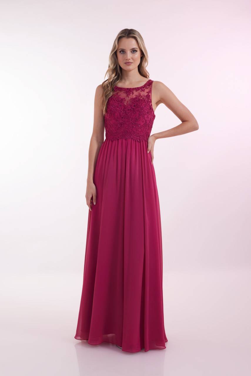 Laona PRINCESS MAXI DRESS Romantisches Maxikleid mit Spitzenapplikation Günstiger Verkauf