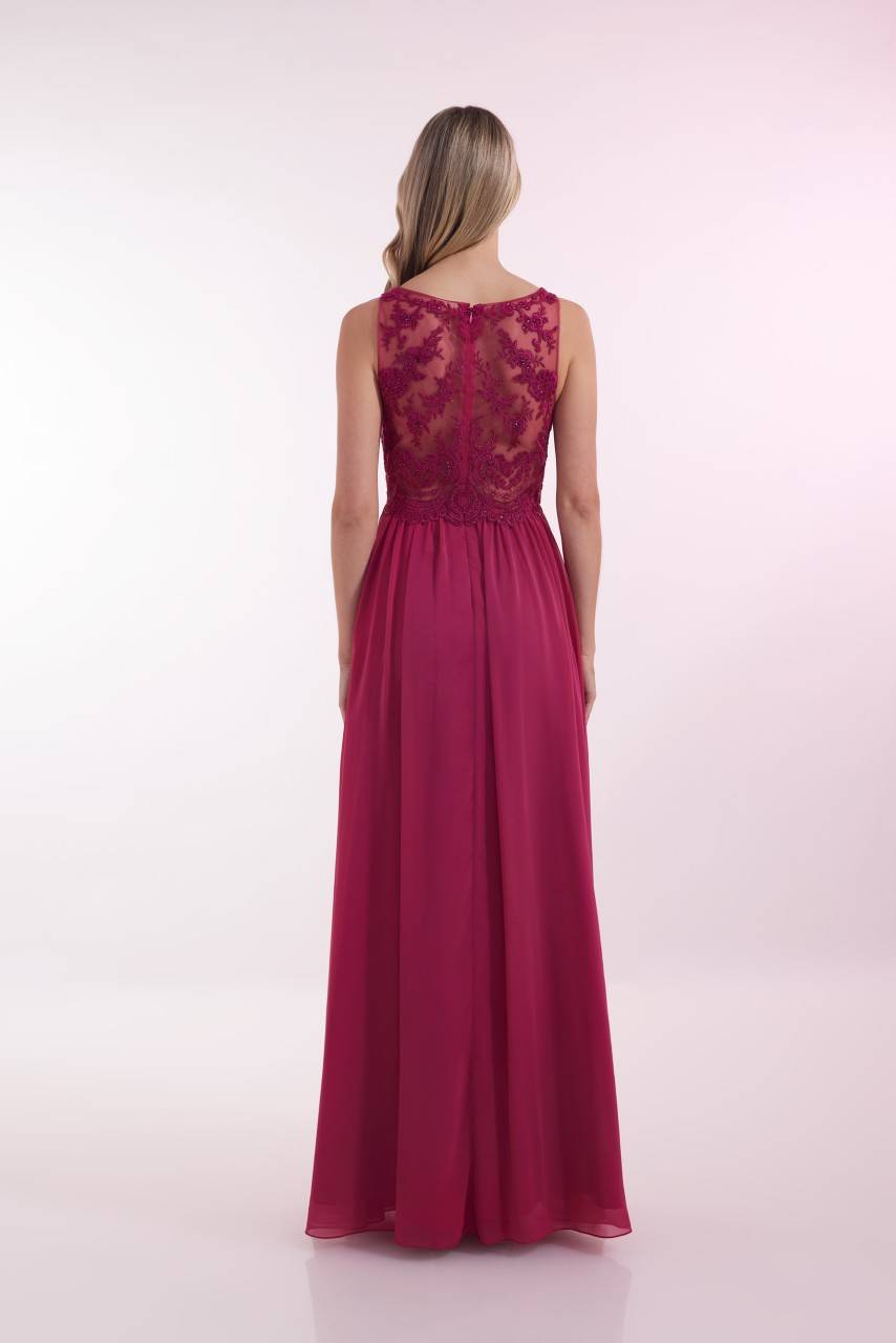 Laona PRINCESS MAXI DRESS Romantisches Maxikleid mit Spitzenapplikation Günstiger Verkauf