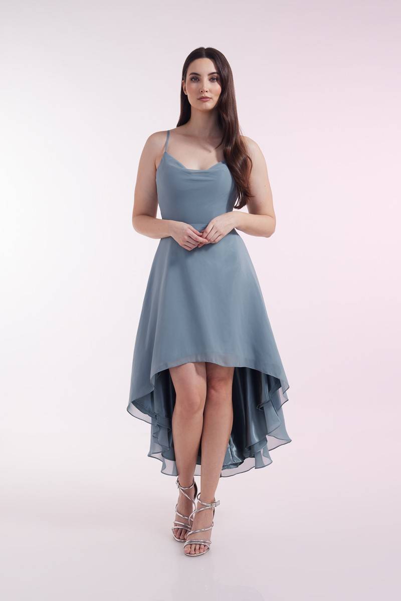 Laona SWEET BOW DRESS Vokuhila-Kleid mit Schleife aus Chiffon Auslauf