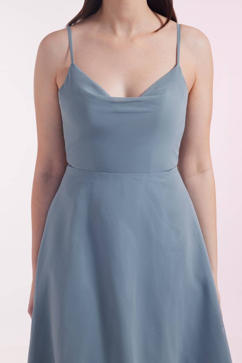 Laona SWEET BOW DRESS Vokuhila-Kleid mit Schleife aus Chiffon Auslauf