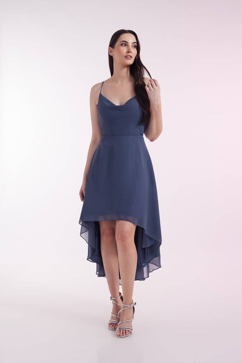 Laona SWEET BOW DRESS Vokuhila-Kleid mit Schleife aus Chiffon Verkauf