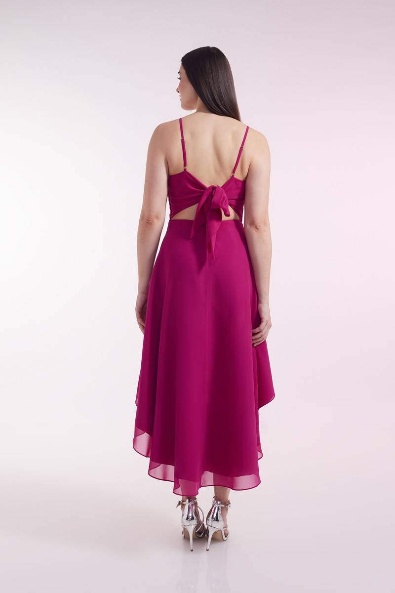 Laona SWEET BOW DRESS Vokuhila-Kleid mit Schleife aus Chiffon Angebote