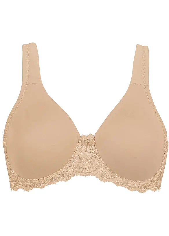 bonprix Unwattierter T-Shirt BH mit Bügel