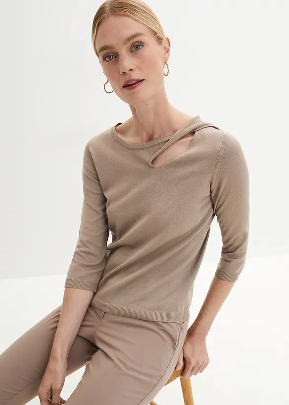 bpc selection Pullover mit Detail Fabrikverkauf