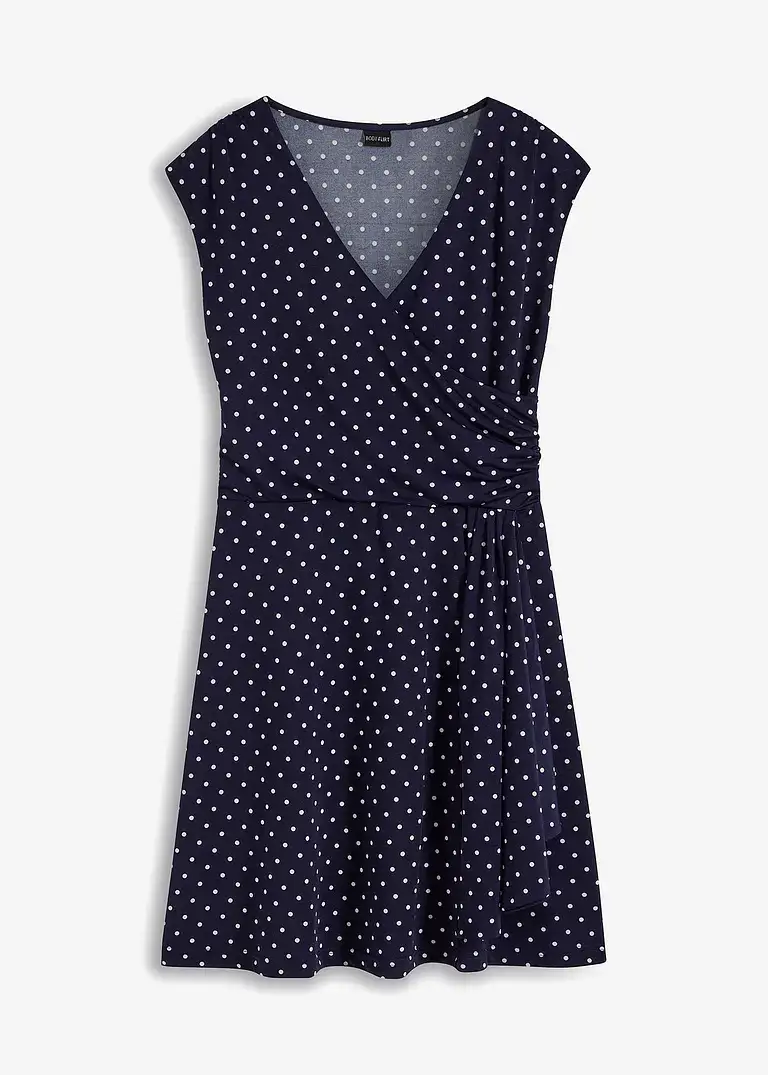 BODYFLIRT Pünktchen-Jerseykleid