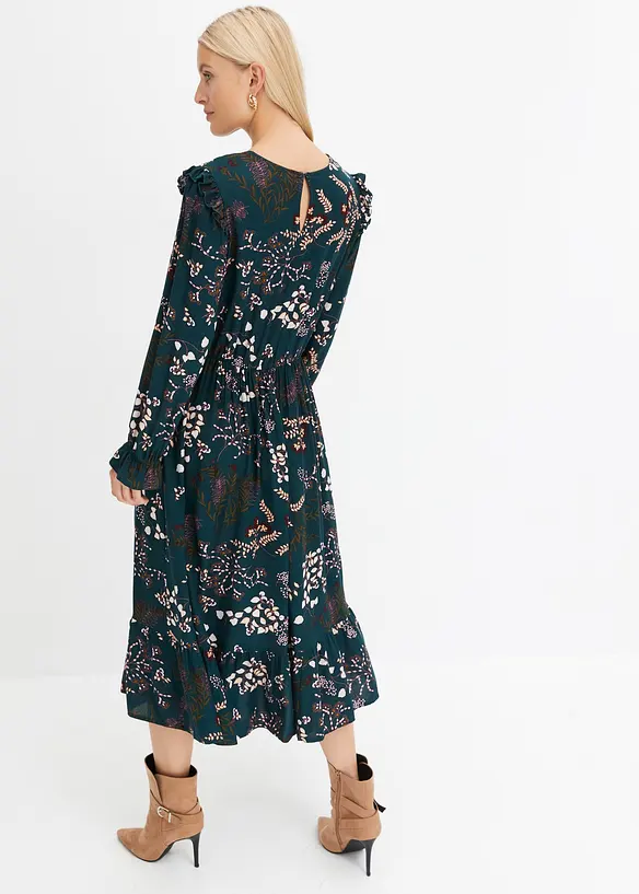 BODYFLIRT bedrucktes Midikleid Rabatte dieses Monats