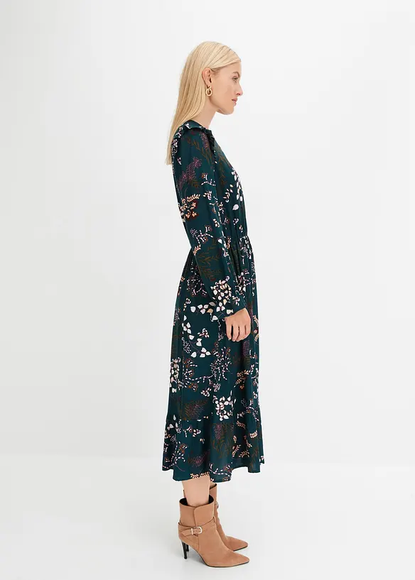 BODYFLIRT bedrucktes Midikleid Rabatte dieses Monats