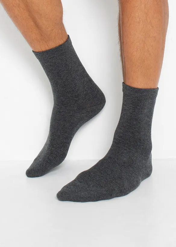 bonprix Socken mit druckfreiem Bündchen mit Bio Baumwolle (4er Pack) Angebote