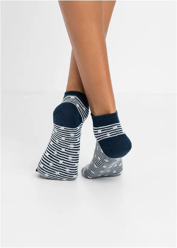bonprix Sneakersocken mit Bio-Baumwolle (8er Pack) im Angebot