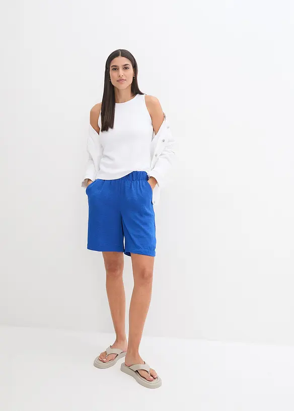 bpc bonprix collection Schlupf-Shorts mit Struktur-Effekt und Bequembund Große Rabatte