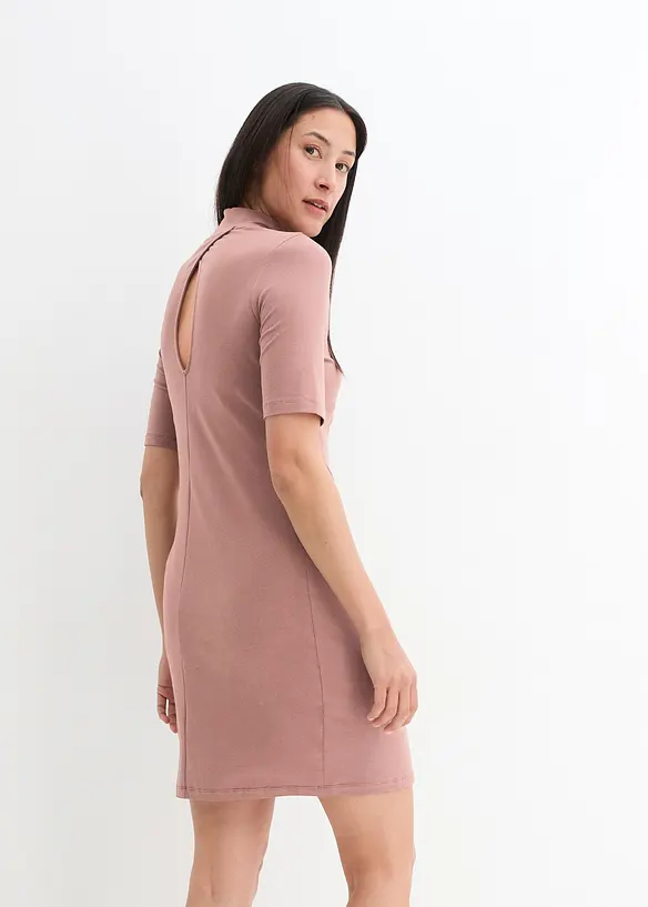 bpc bonprix collection Jersey-Kleid mit Stehkragen, halbarm Bestseller
