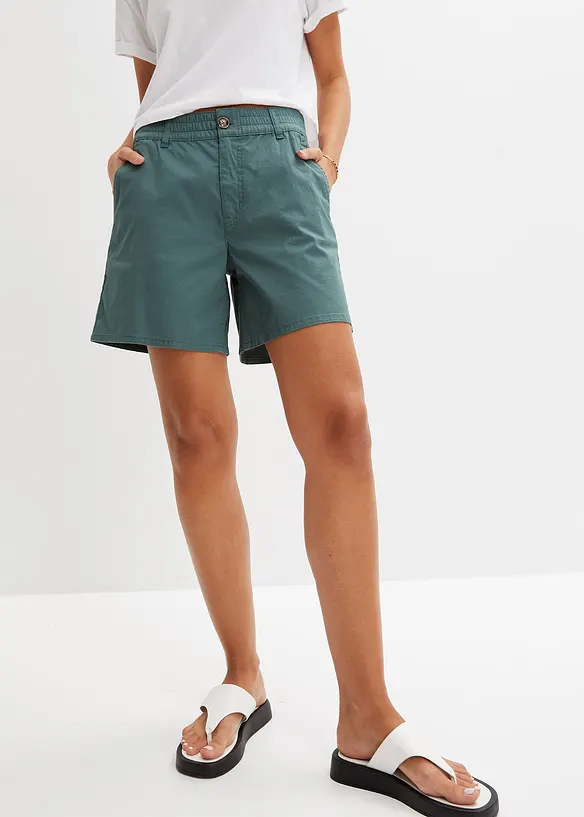 bpc bonprix collection High Waist Shorts aus Twill Vierteljährliche Förderung