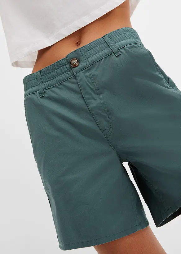 bpc bonprix collection High Waist Shorts aus Twill Vierteljährliche Förderung