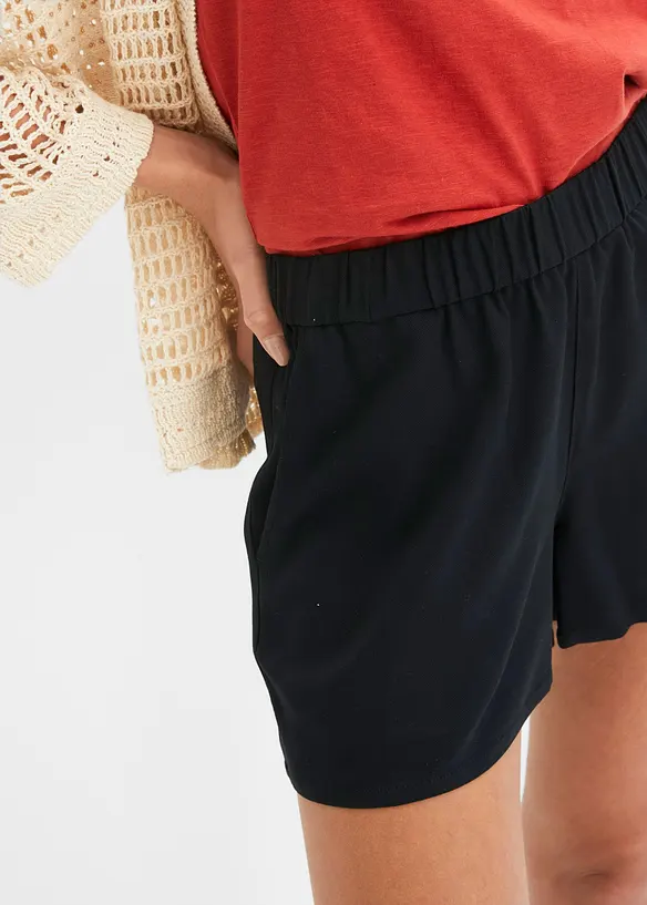 bpc bonprix collection Viskose-Shorts mit seitlichen Eingriffstaschen Clearance-Verkauf