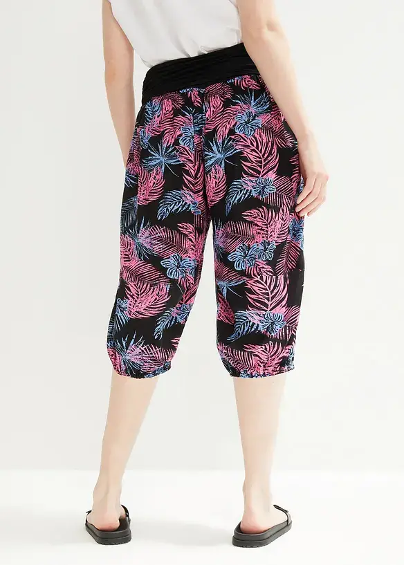 bonprix 3/4-Hose mit Bequembund, Loose-Fit 50% Rabatt für begrenzte Zeit