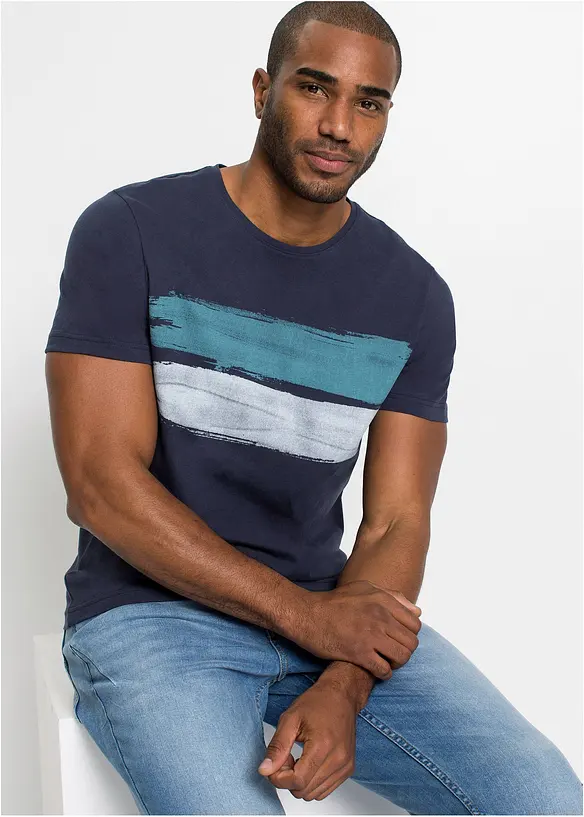 bonprix T-Shirt mit Druck Kostenloser Versand