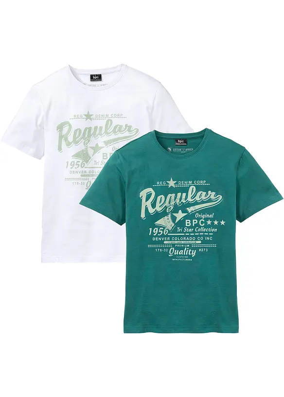 bpc bonprix collection T-Shirt (2er Pack) Sonderangebot