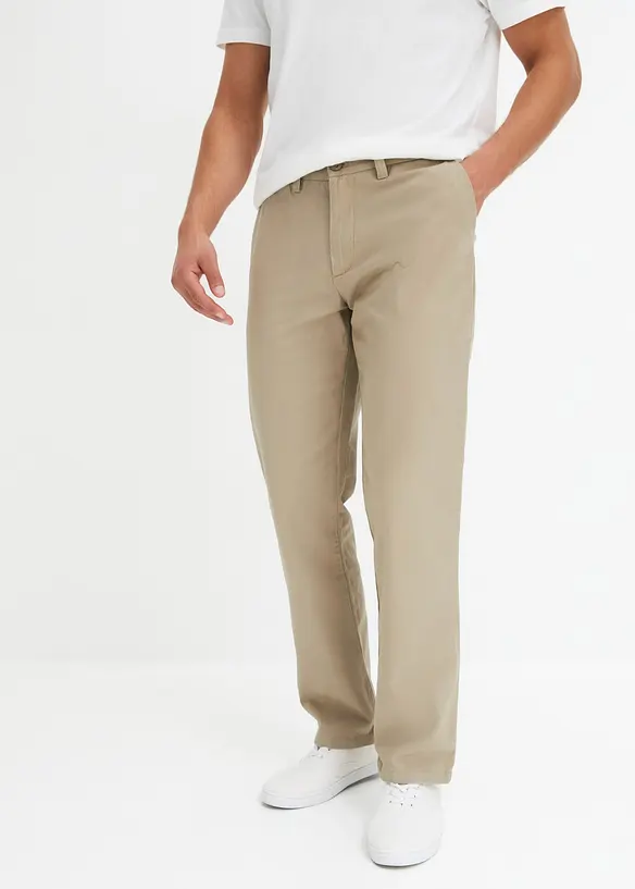 bonprix Regular Fit Chinohose, Straight Versandkostenfrei