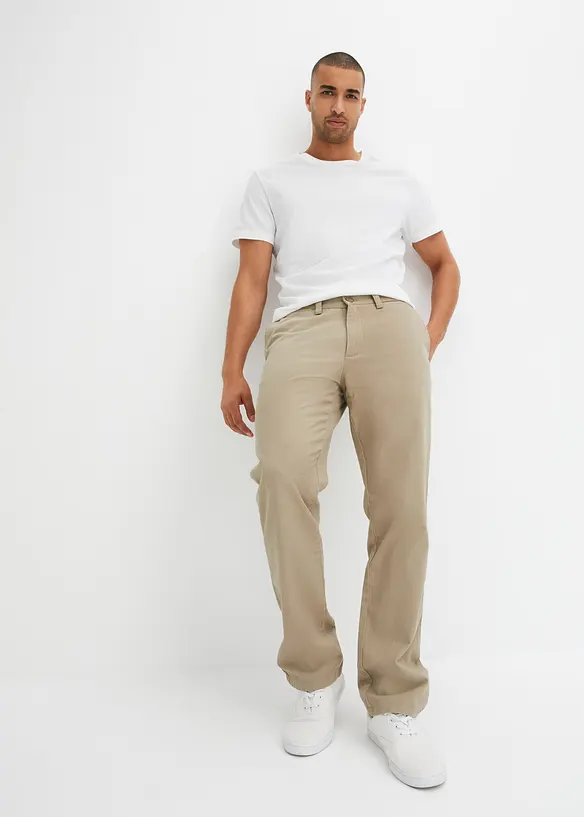 bonprix Regular Fit Chinohose, Straight Versandkostenfrei