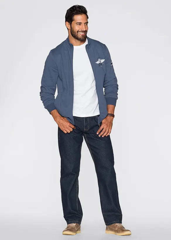 bonprix Regular Fit Jeans aus stabilem Denim, Straight Online Shopping