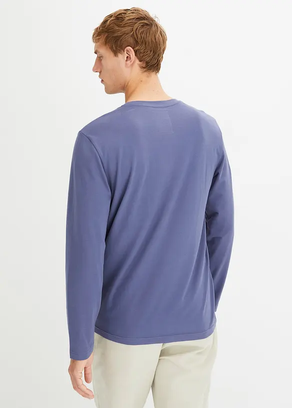 bpc bonprix collection Essential Henleyshirt, Langarm mit Bio-Baumwolle Riesige Ersparnisse