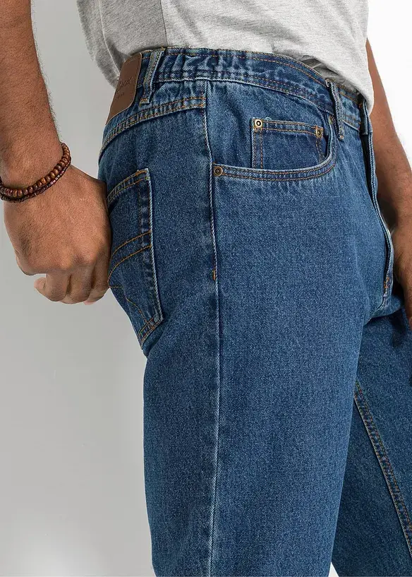 bonprix Classic Fit Jeans mit seitlichem Dehnbund, Straight Letzte 3 Tage