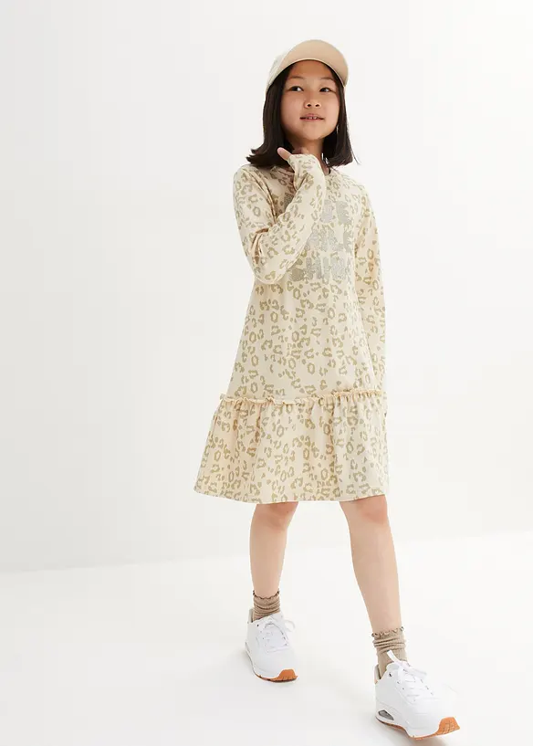 bpc bonprix collection Mädchen Jerseykleid mit Bio-Baumwolle Fabrikverkauf
