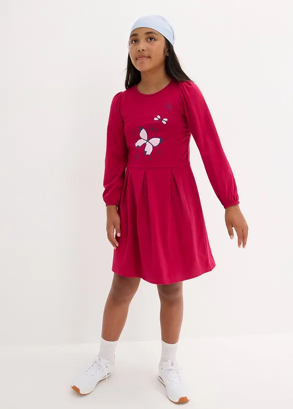 bpc bonprix collection Mädchen Jerseykleid mit Bio-Baumwolle Fabrikpreis