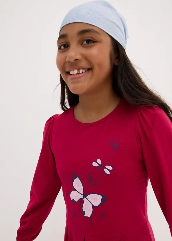 bpc bonprix collection Mädchen Jerseykleid mit Bio-Baumwolle Fabrikpreis