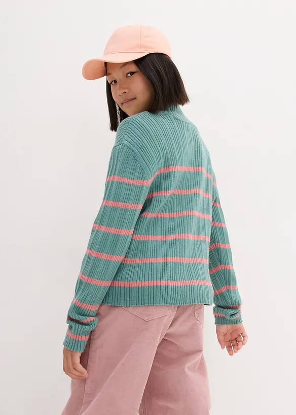 bpc bonprix collection Mädchen Rippen-Strickpullover Online Shopping