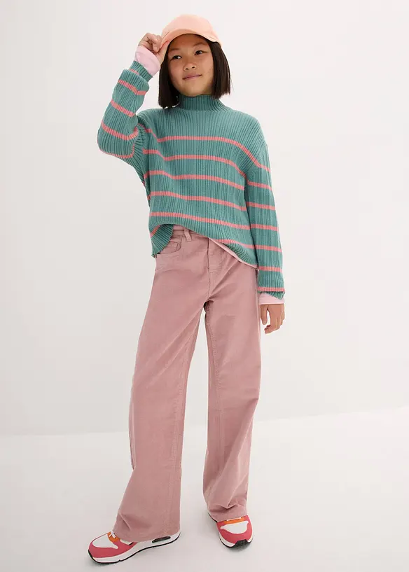 bpc bonprix collection Mädchen Rippen-Strickpullover Online Shopping