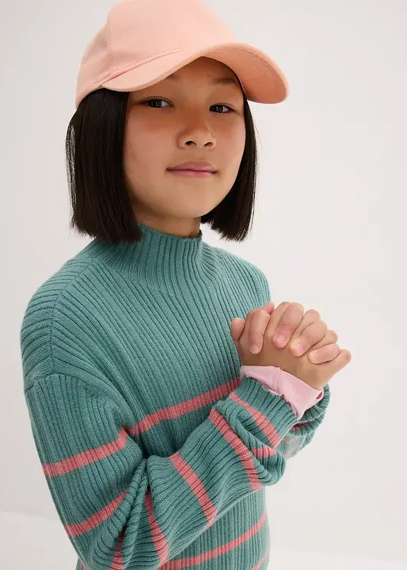 bpc bonprix collection Mädchen Rippen-Strickpullover Exklusivangebot