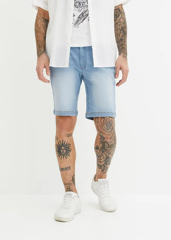 John Baner JEANSWEAR Stretch-Jeans-Bermuda, Regular Fit Große Rabatte