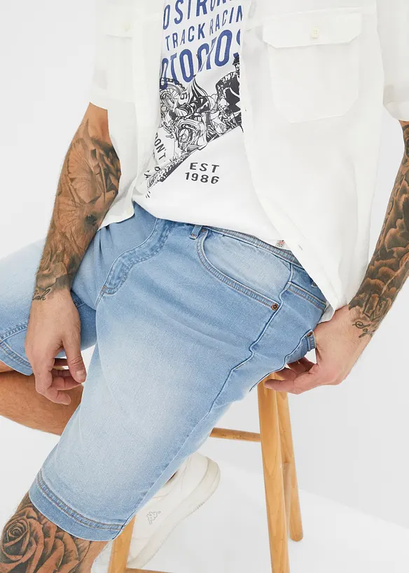 John Baner JEANSWEAR Stretch-Jeans-Bermuda, Regular Fit Neuheiten