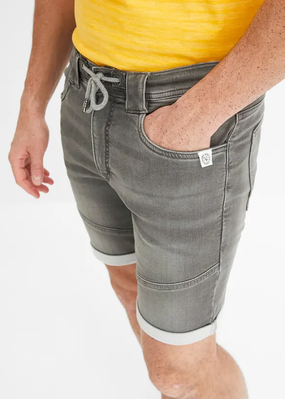 John Baner JEANSWEAR Sweatjeans-Bermuda, Regular Fit Wochenangebot