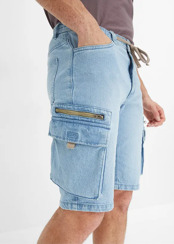 John Baner JEANSWEAR Long Jeans-Shorts mit Cargotaschen, Regular Fit JETZT KAUFEN