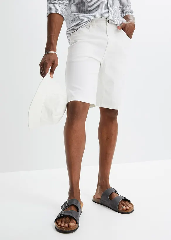 John Baner JEANSWEAR Stretch-Jeans-Bermuda, Classic Fit Nur für heute