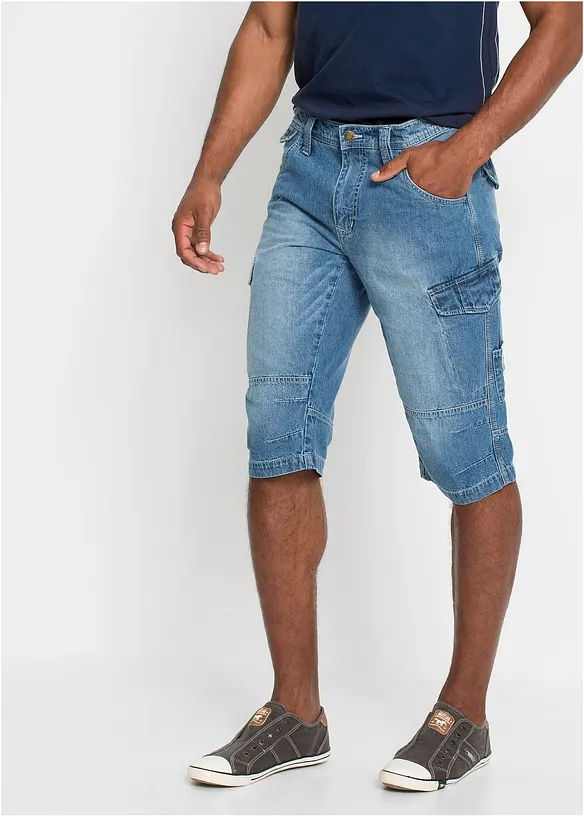 bonprix Jeans-Long-Bermuda, Loose Fit Nur noch ein Tag übrig