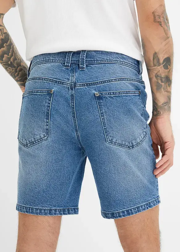 John Baner JEANSWEAR Stretch-Long-Jeans-Shorts, Regular Fit Super Rabatt