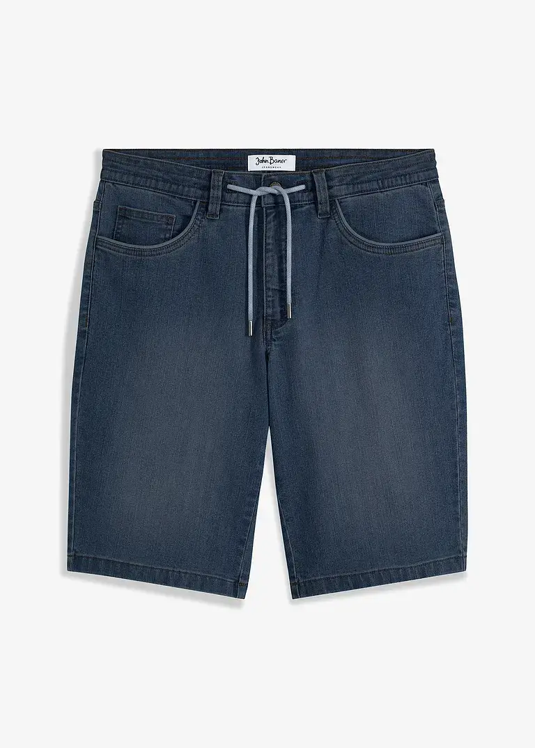 John Baner JEANSWEAR Stretch-Jeans-Bermuda, Regular Fit Kostenloser Versand international