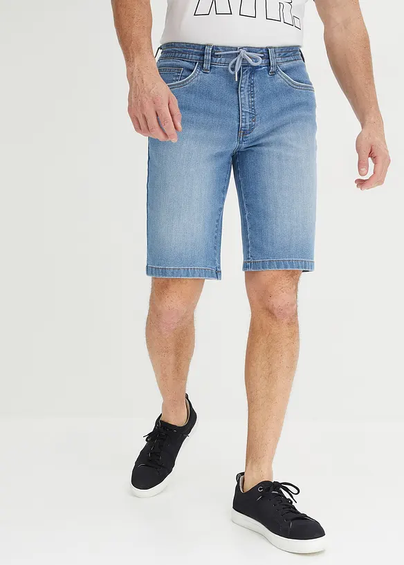 John Baner JEANSWEAR Stretch-Jeans-Bermuda, Regular Fit Kostenloser Versand international