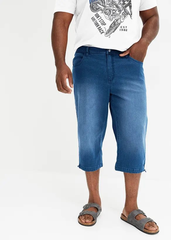 John Baner JEANSWEAR 3/4-Stretch-Jeans, Regular Fit mit Komfortbund Begrenzt auf 3 Tage