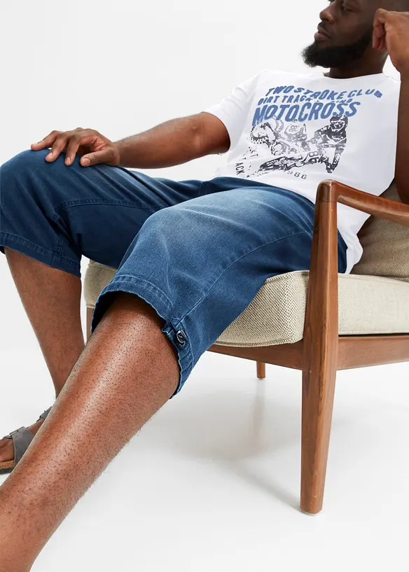 John Baner JEANSWEAR 3/4-Stretch-Jeans, Regular Fit mit Komfortbund Begrenzt auf 3 Tage