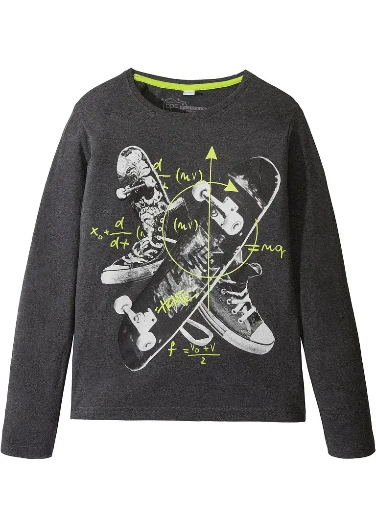 bpc bonprix collection Jungen Langarmshirt mit Druck Rabatt