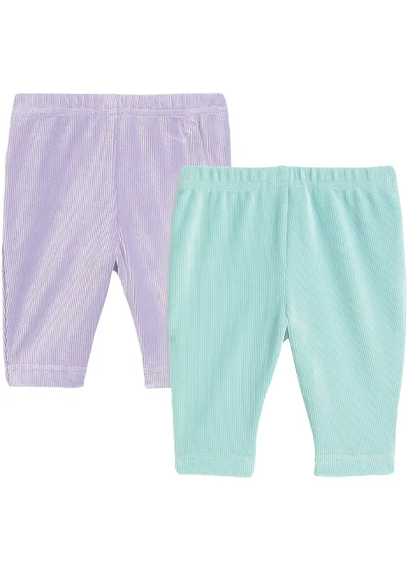 bpc bonprix collection Baby Leggings aus weichem Cord (2er Pack) Top Angebot