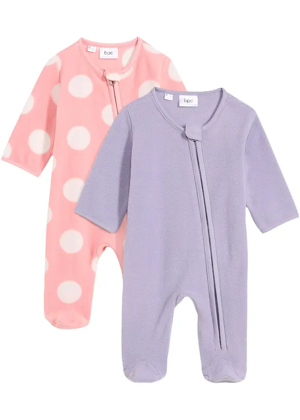 bpc bonprix collection Baby Fleece-Overall (2er Pack) Saisonale Angebote