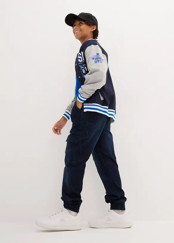 John Baner JEANSWEAR Jungen Jeans mit Cargotaschen, Regular Fit Zeitbegrenzte Promotion