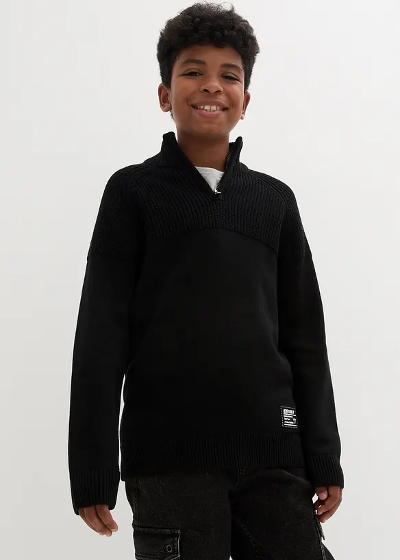 bpc bonprix collection Troyer Pullover mit Komfortschnitt Clearance-Verkauf