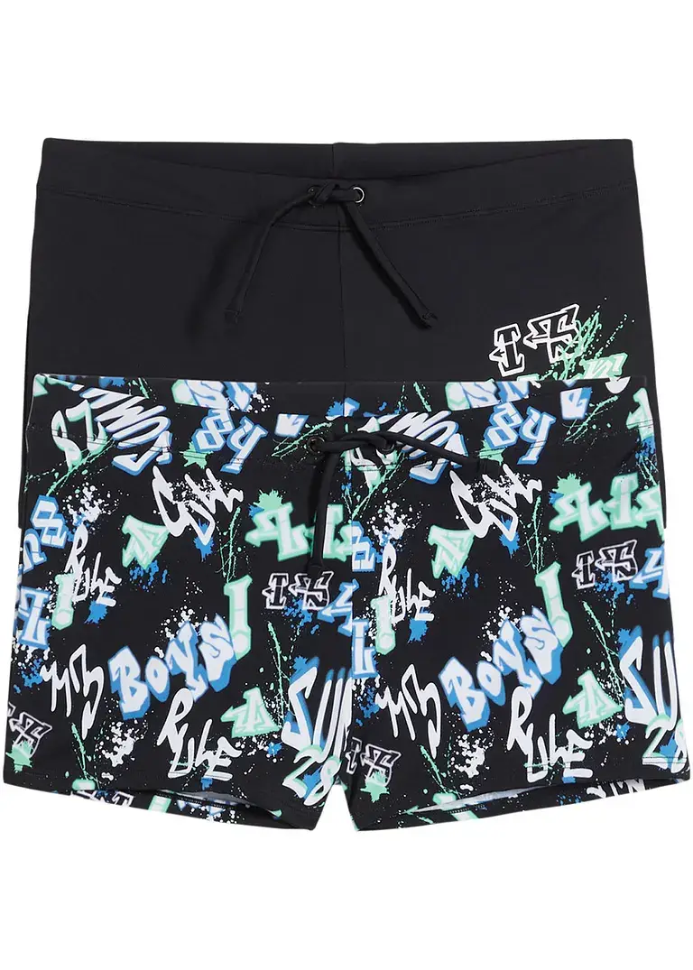 bpc bonprix collection Jungen Badehose (2er Pack) Outlet