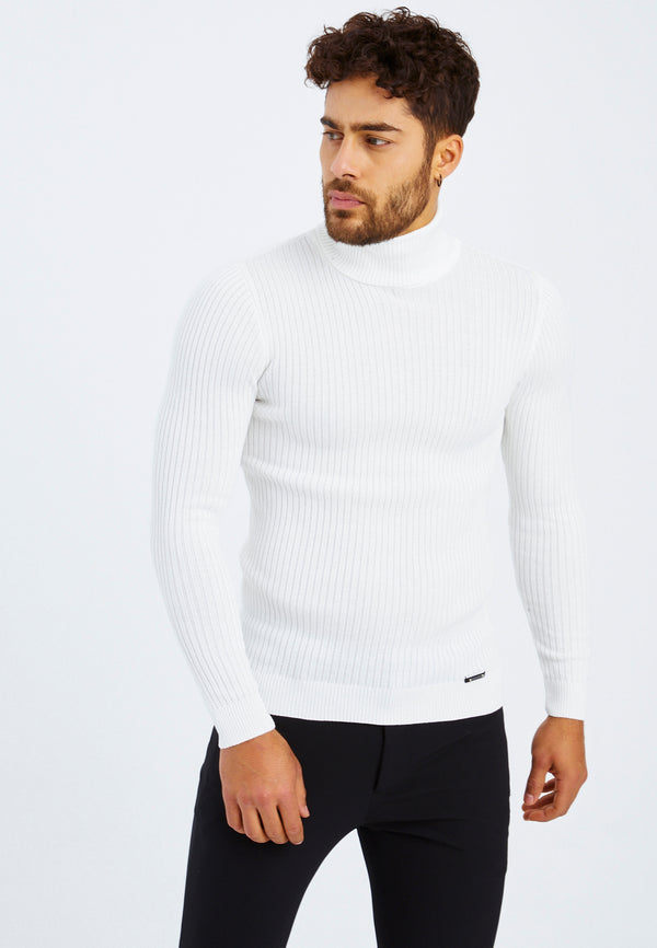 ﻿Leif Nelson Feinstrick Rollkragenpullover